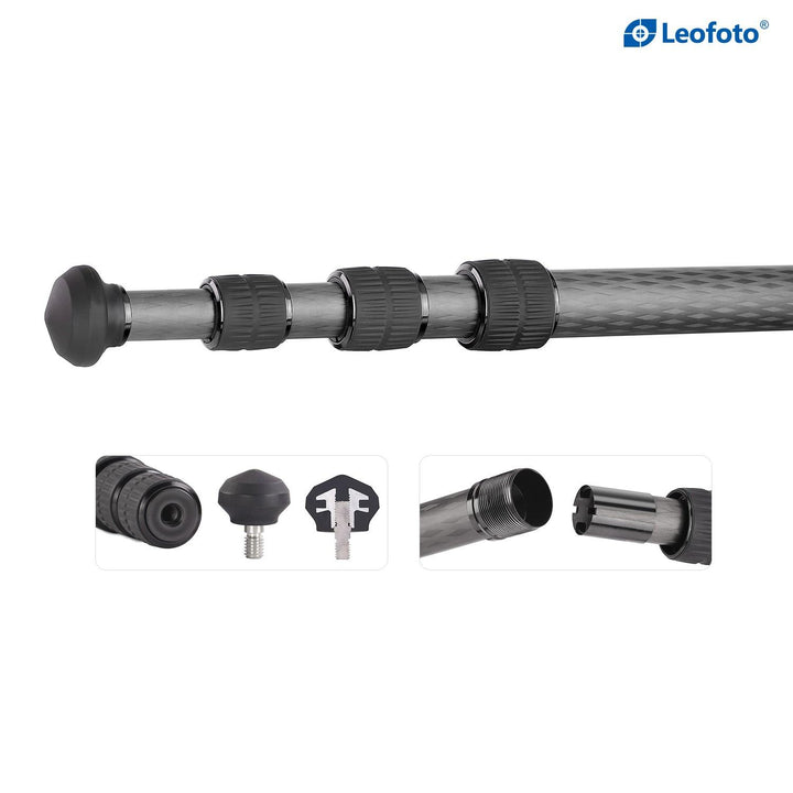 Leofoto Ranger LS-224C Carbon Tripod with LH-25 Ball Head