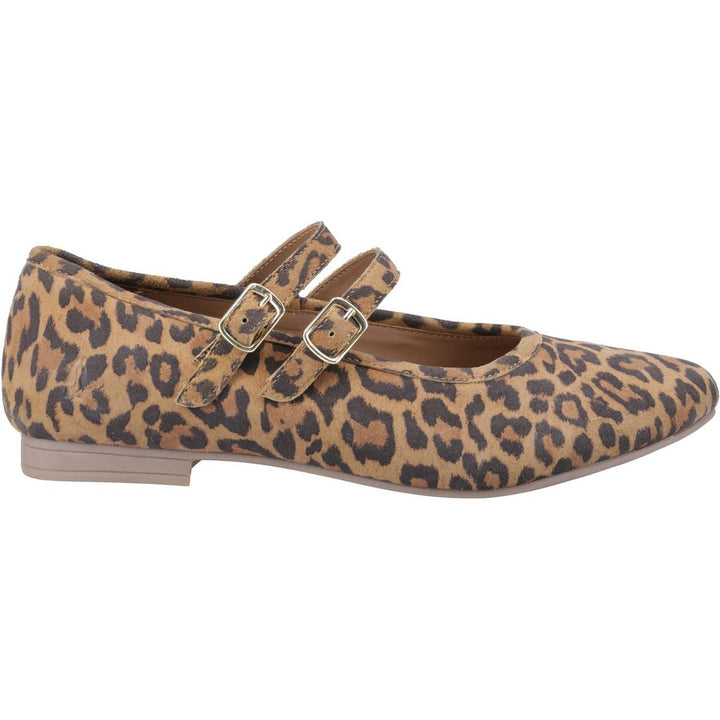 Hush Puppies Nancy Mary Jane Ballet Leopard – view 5