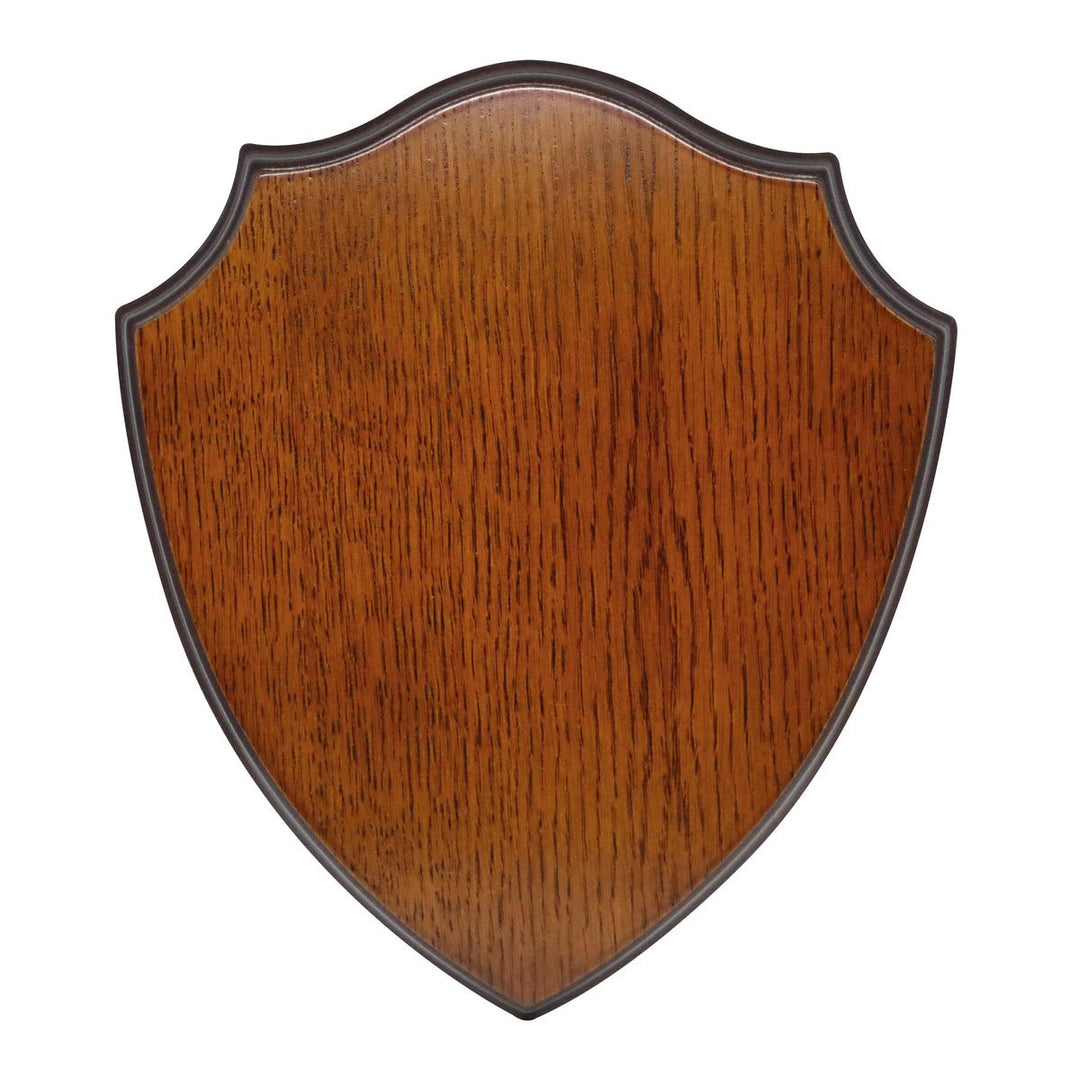 BushWear Solid Oak Antler Skull Cap Shield  9.75"x11.5"