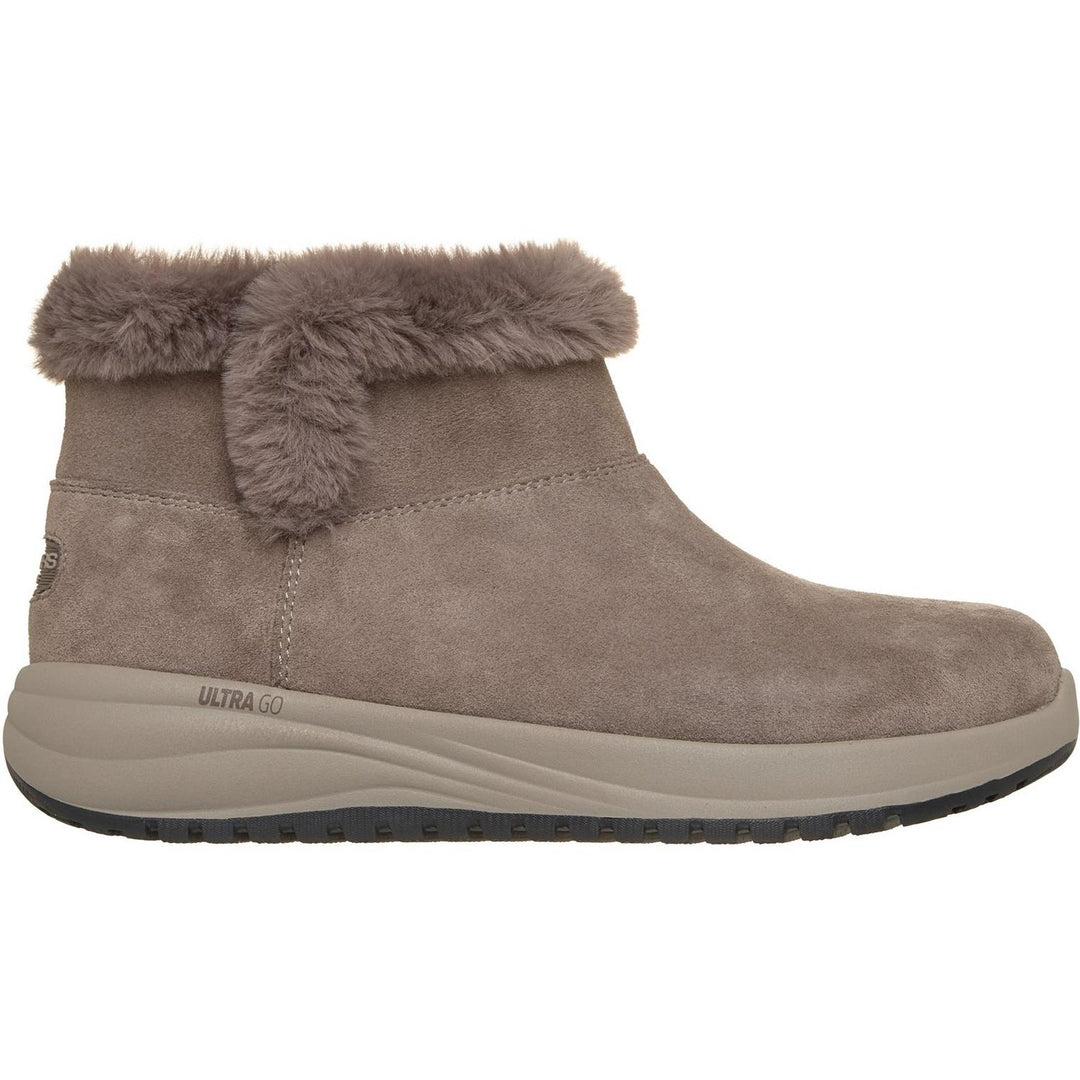 ON-THE-GO STELLAR COZY STEP Dark Taupe Suede