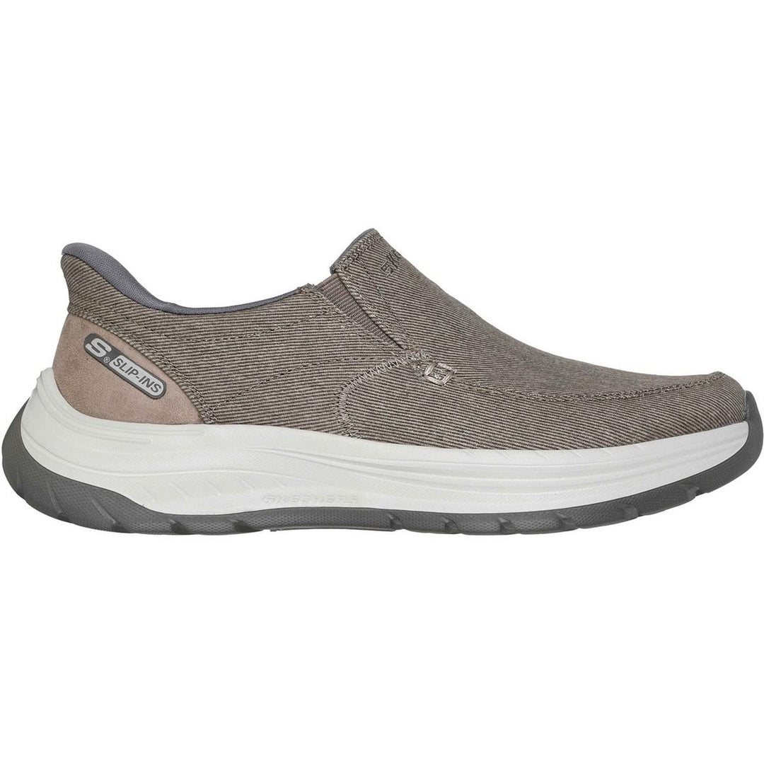 Skechers Decklin Gulliver slip on shoe Taupe