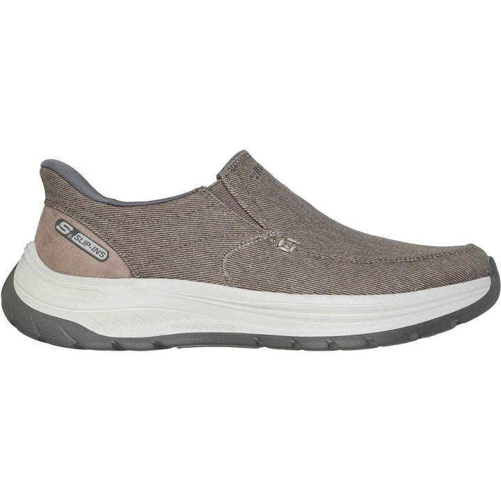 Skechers Decklin Gulliver slip on shoe Taupe