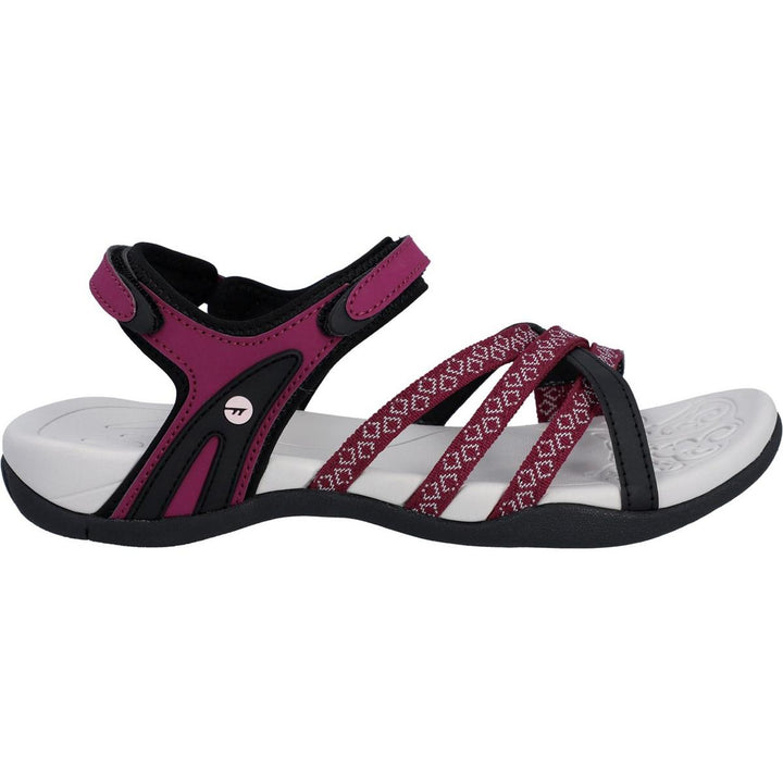 Hi-Tec Savanna II Sandal Cherry Lacquer/Black