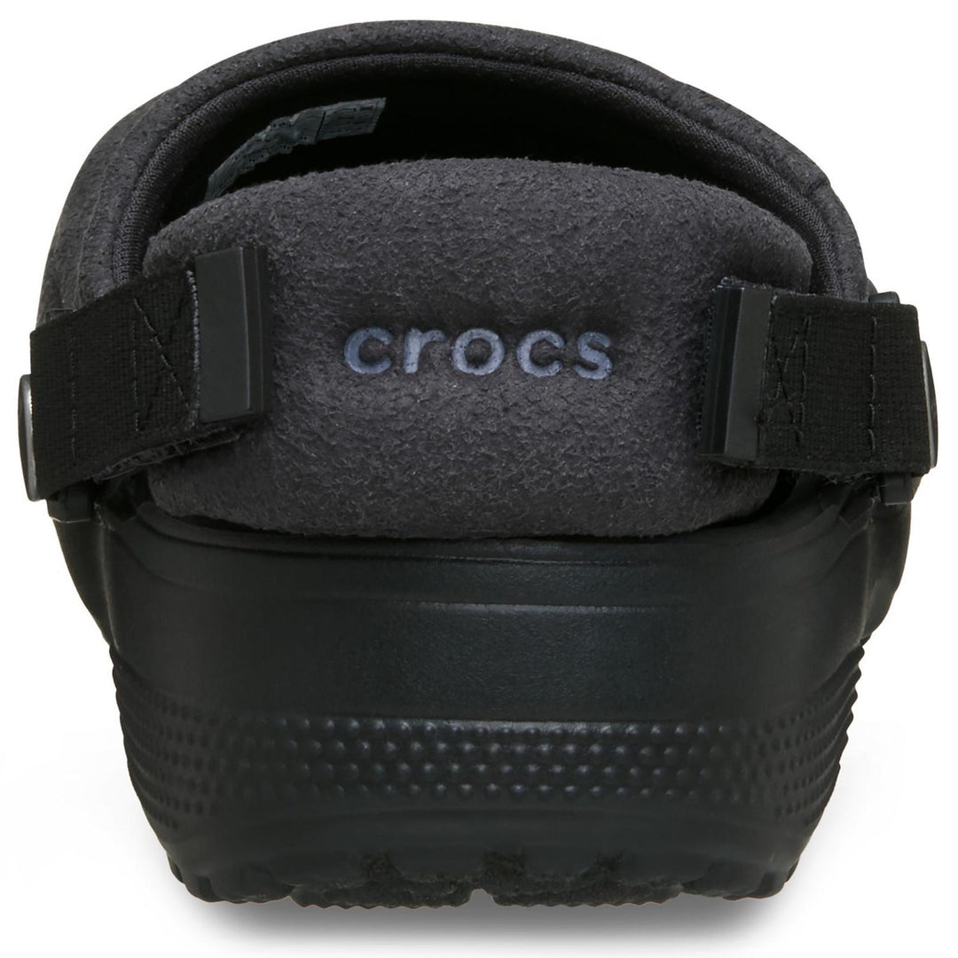 Classic Crafted Vegan Suede Clog Black