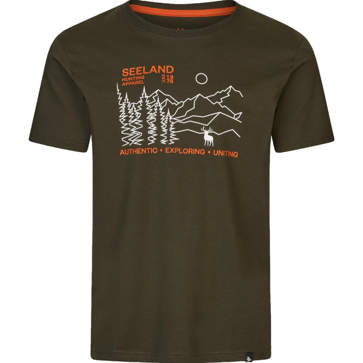 Seeland Landscape T-shirt Pine