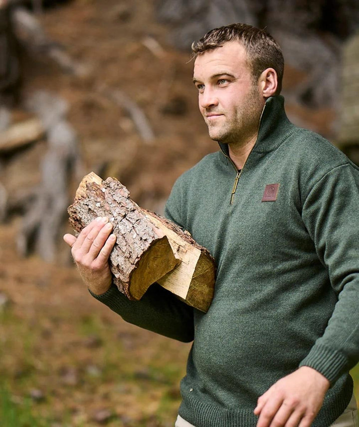 Swanndri Mariner Zip Neck Sweater