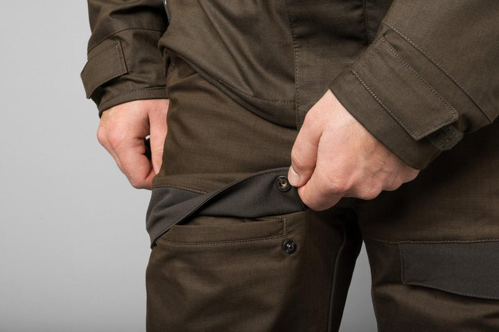 Harkila Nordic Hunter HWS trousers Willow green/Shadow brown