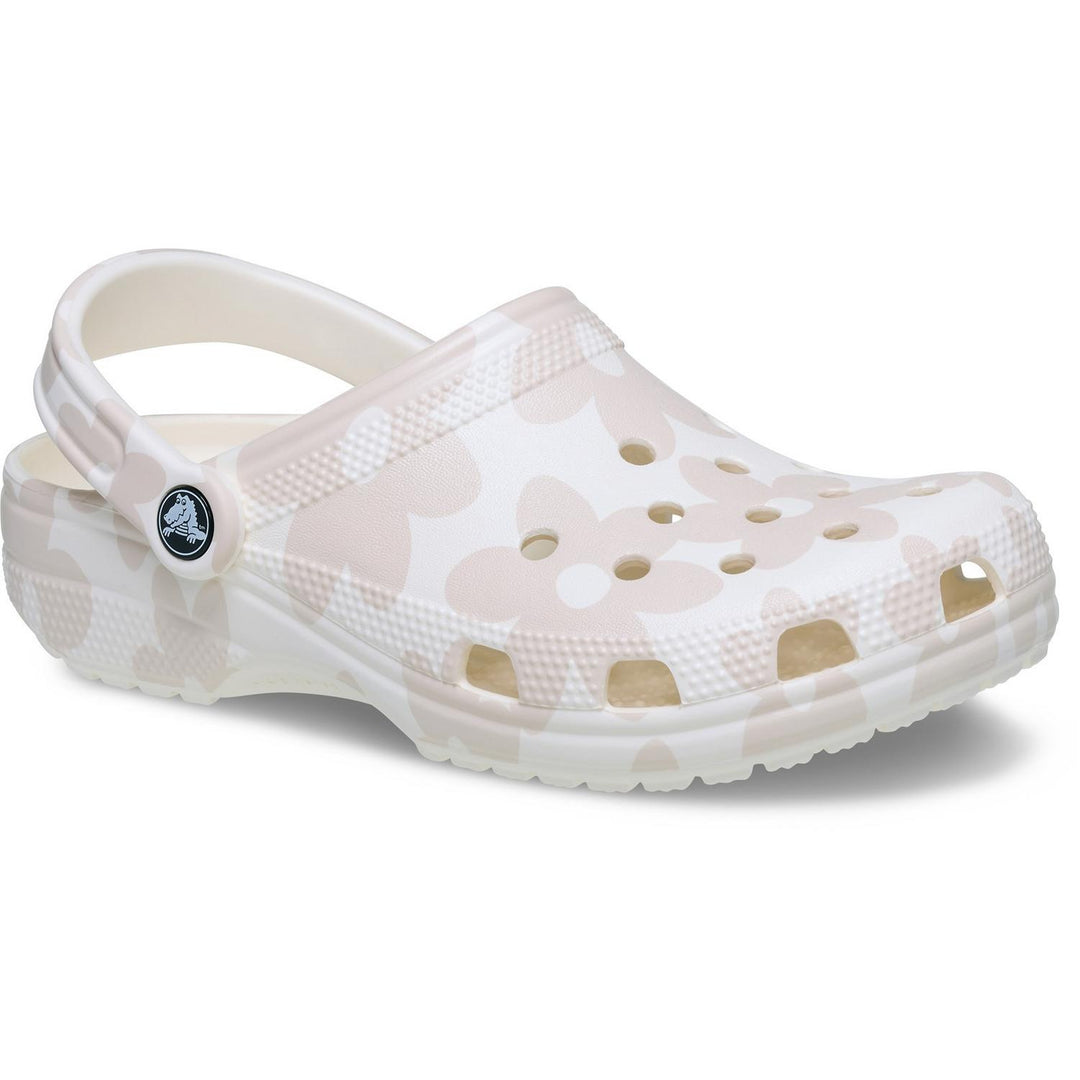 Classic Pop Petals Clog Chalk/Multi