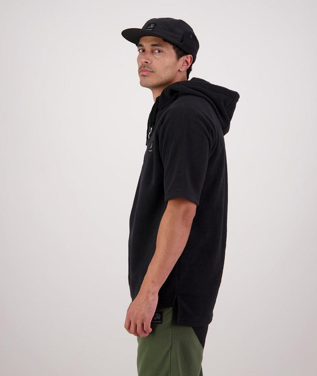 Swanndri Men's Original Lace Front Fleece Hoodie