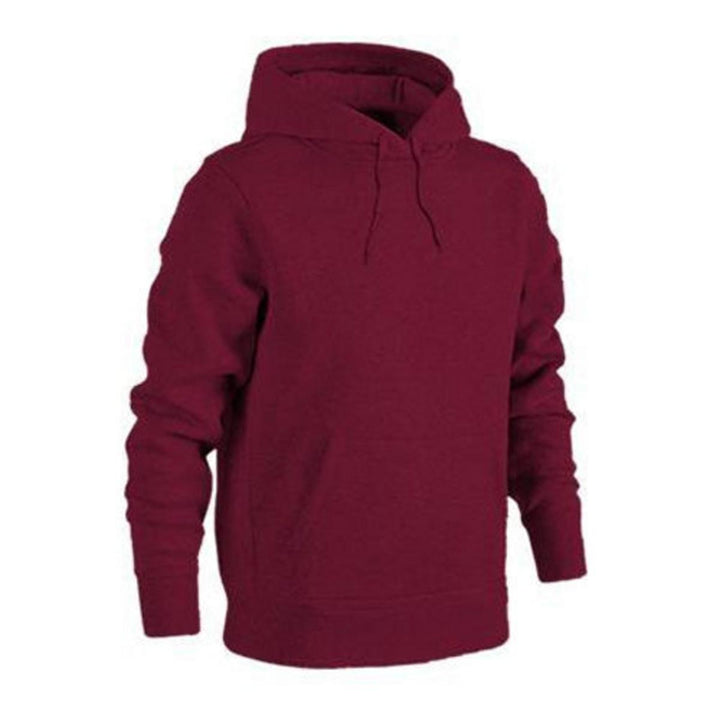 Urban Road Plain Hoodie - Maroon – view 2