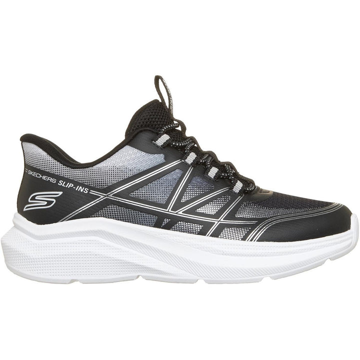 MICROSPEC VELOCITY GRID-SHIFT Black/Silver & White Trim