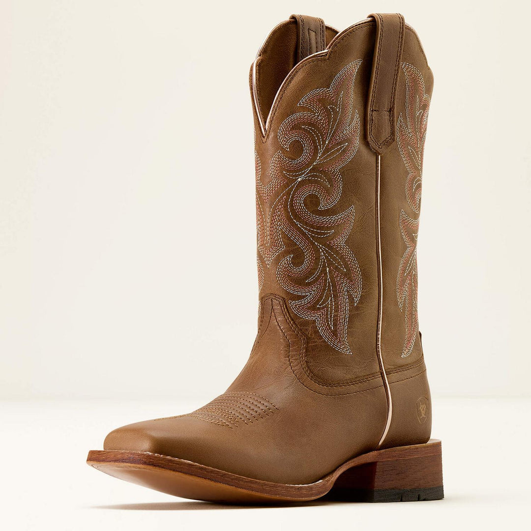 Ariat Ladies County Lane Wide Square Toe Western Boot