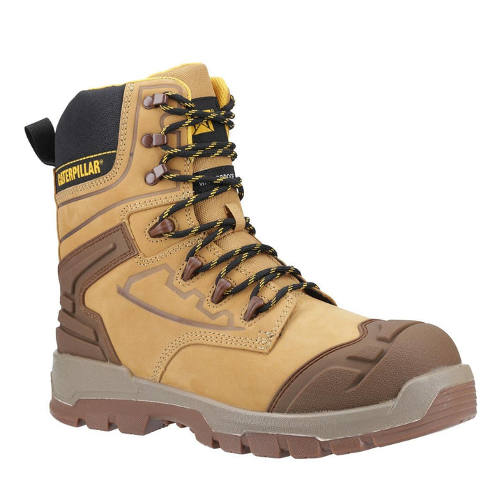Caterpillar STRIVER XL 8" Safety Boot Black/Honey/Yellow