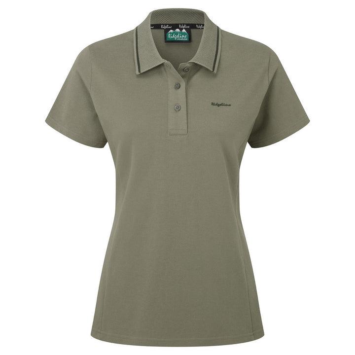 Ridgeline Womens Kilworth Polo Shirt Smokey