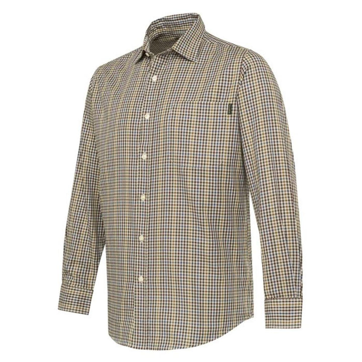 Beretta BRYGGEN SHIRT Apricot & Bordeaux Check