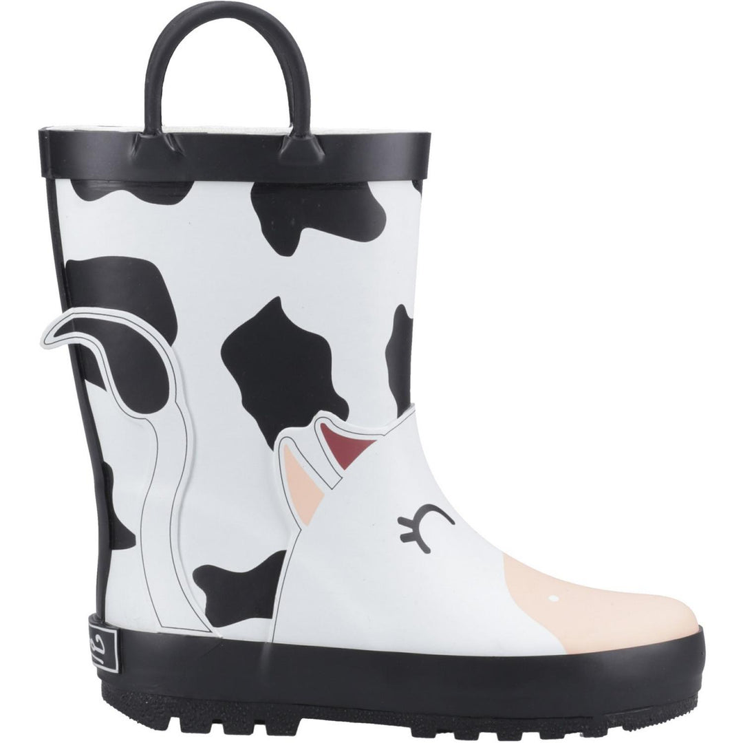 Puddle Boot 3D Black/White