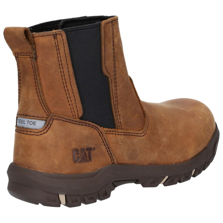Caterpillar Abbey Slip On Safety Boot Butterscotch