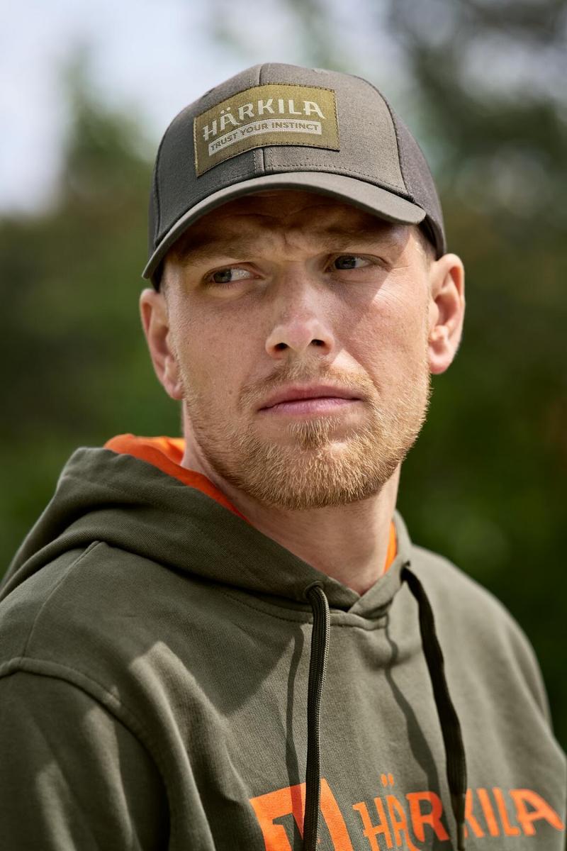 Harkila Härkila Identity Hoodie Grape leaf/Mandarin