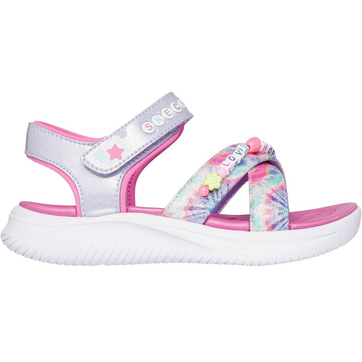 Skechers Jumpsters Tie Dye BFFs Sandal Lavender/Multi