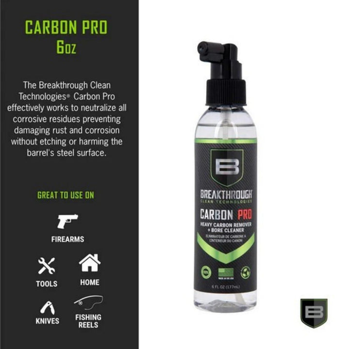 Breakthrough Clean Carbon Pro Heavy Carbon Remover 6oz Pump Spray