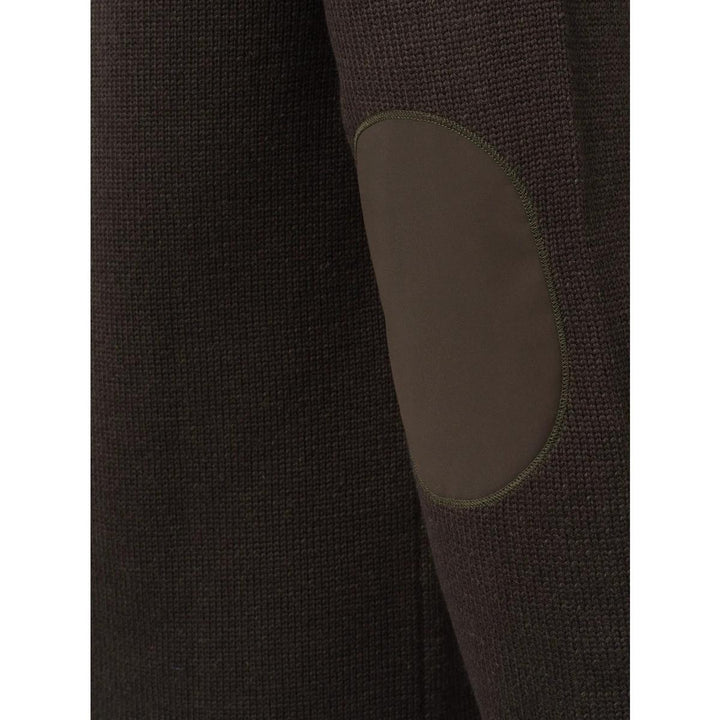 Beretta KENT V-NECK TECH SWEATER Moss&brownbark