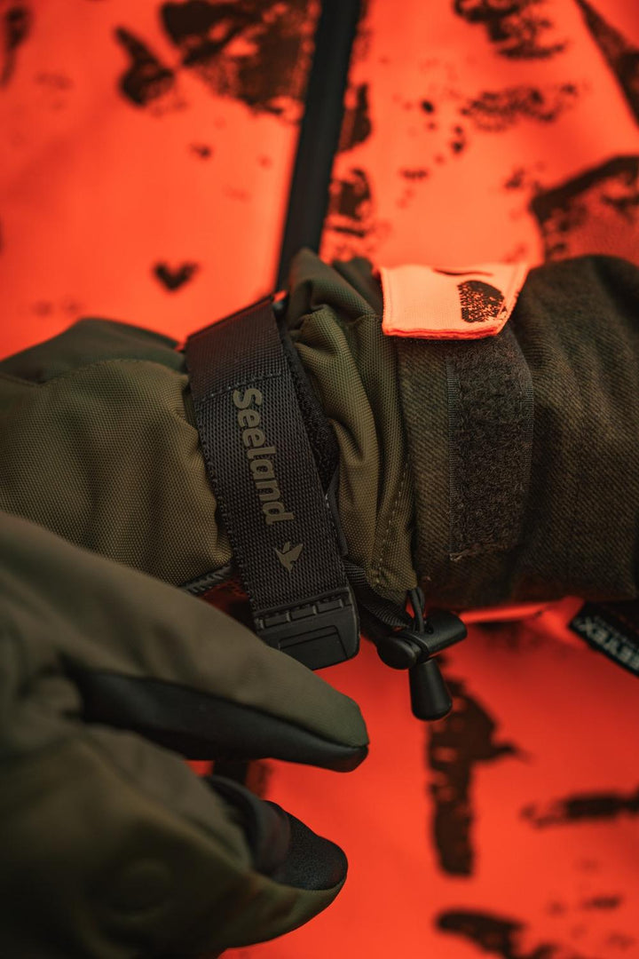 Seeland Trigger Fold-Back Gloves – Pine Green Hunting Gloves – view 10