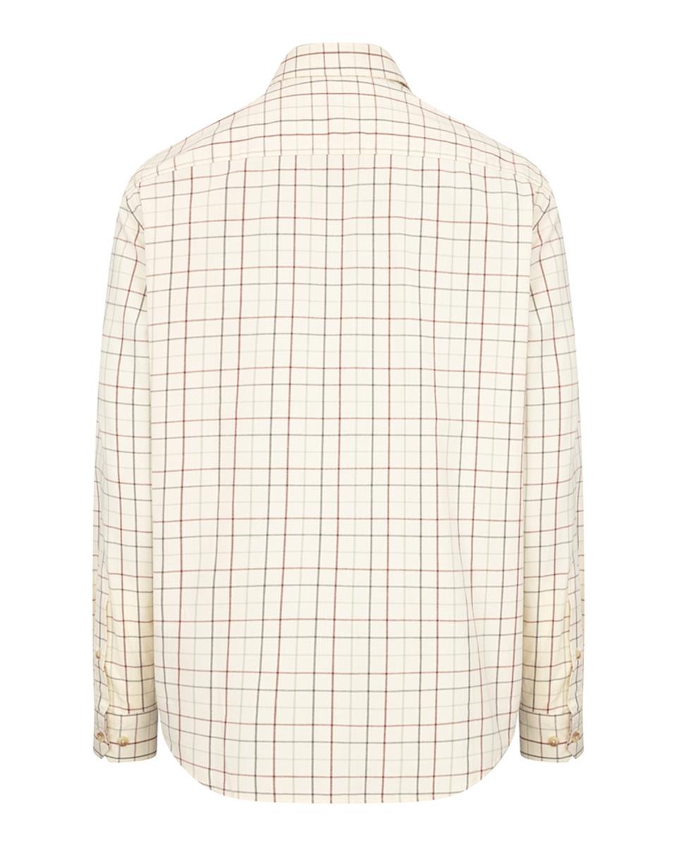 Hoggs of Fife Chieftain Premier Tattersall Shirt Rust – view 2