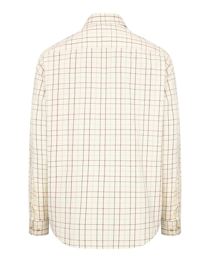 Hoggs of Fife Chieftain Premier Tattersall Shirt Rust – view 2