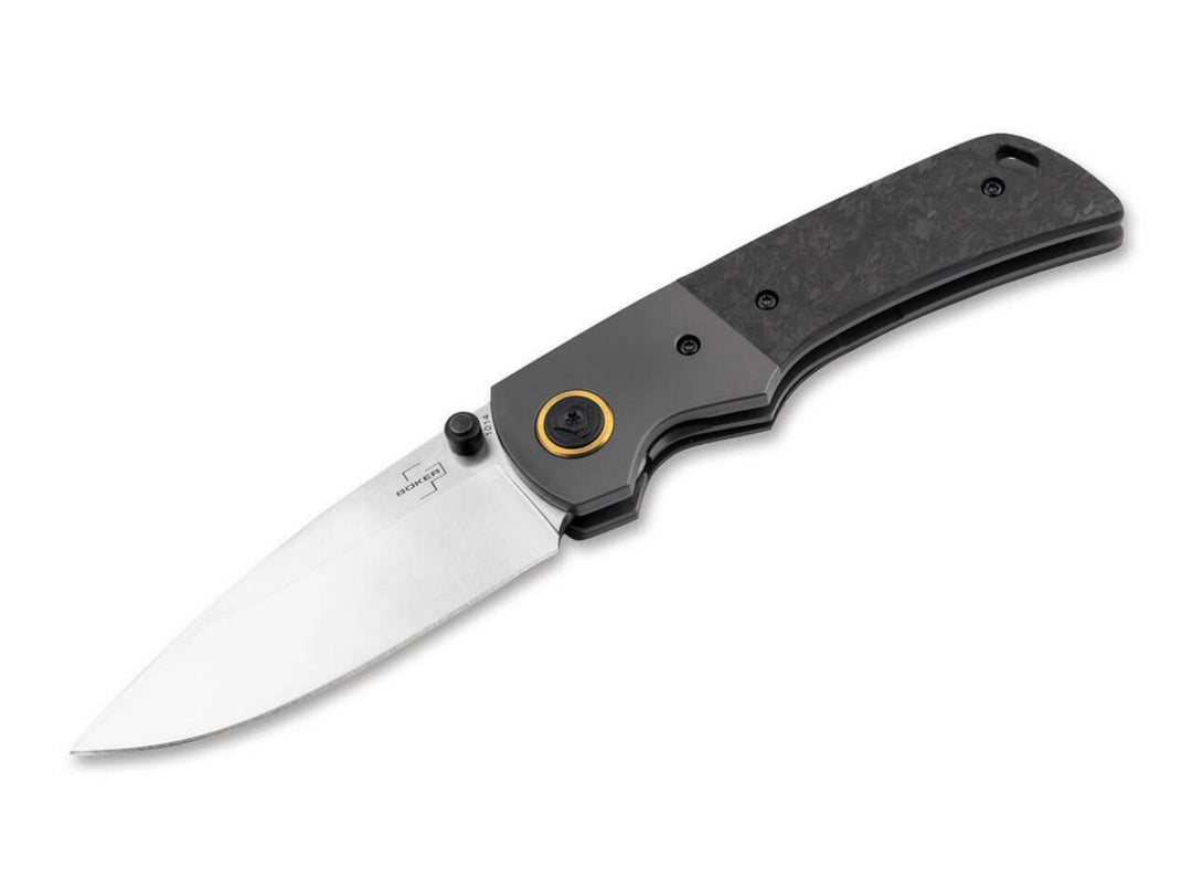 Böker Plus Gulo Pro Marble Carbon Fibre Folding Knife