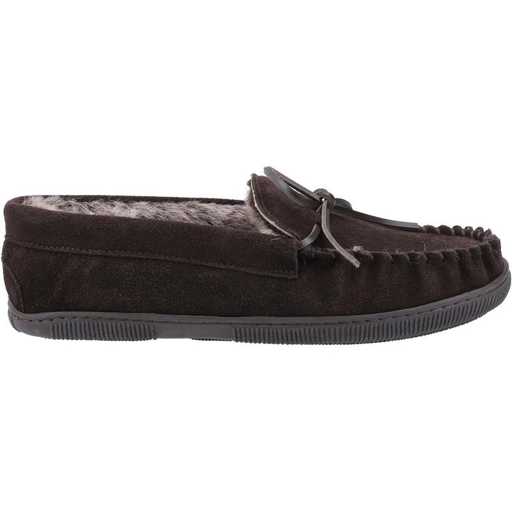 Hush Puppies Ace Slipper Chocolate