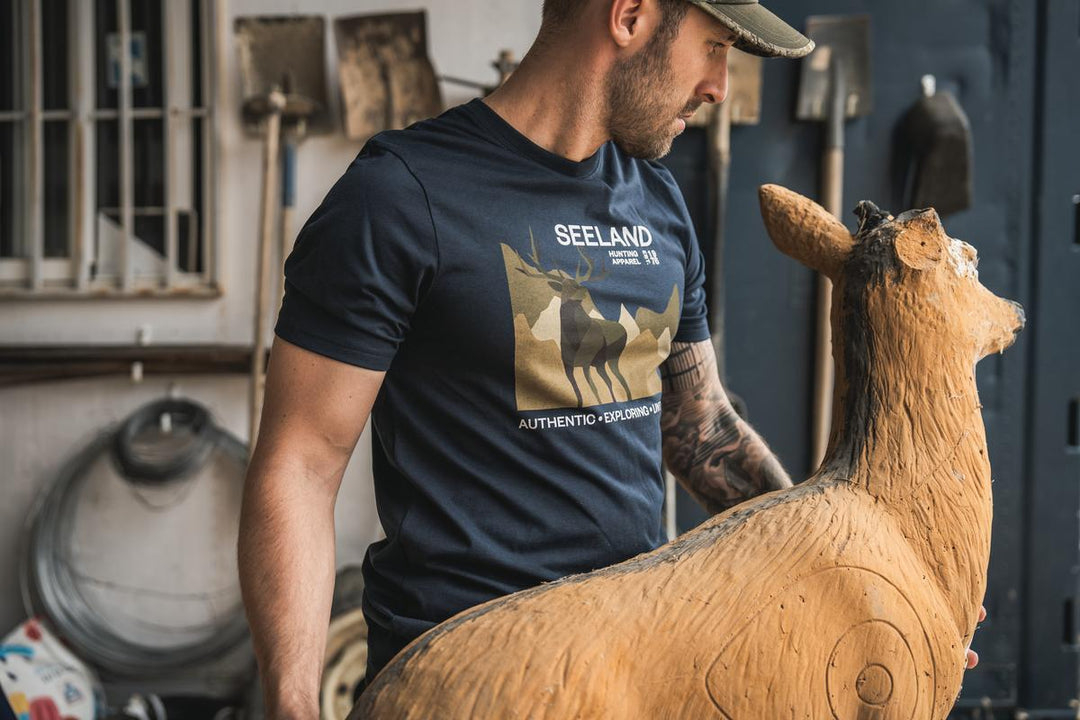 Seeland Fragment T-shirt Dark Blue