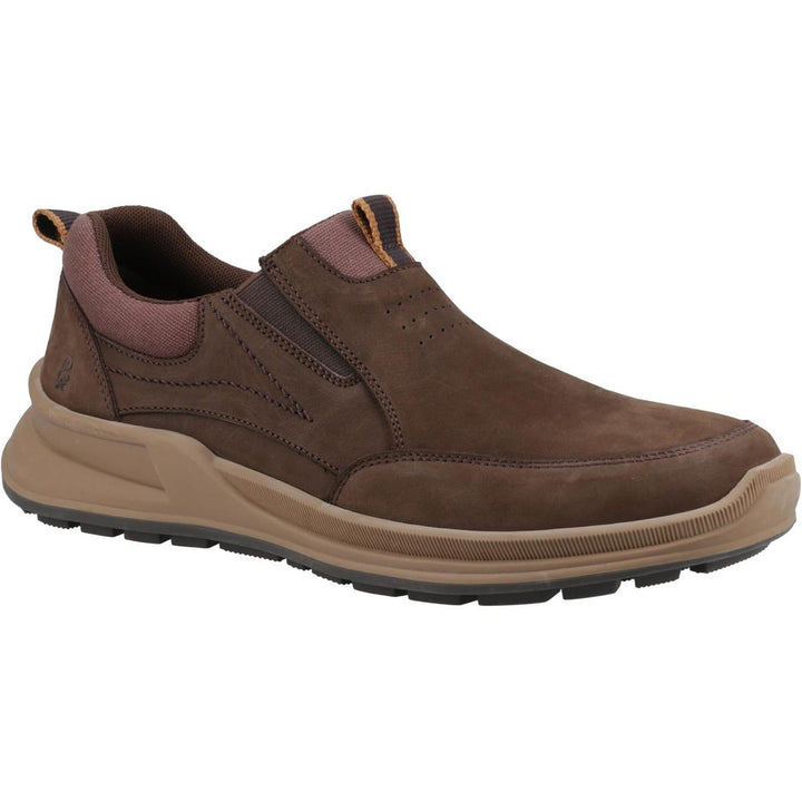 Hush Puppies Arthur Slip On Shoe Brown