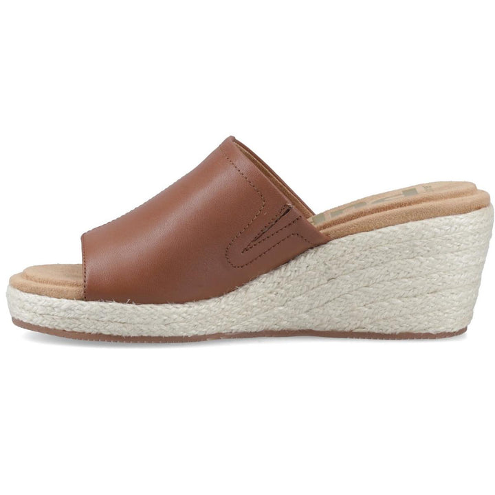 Willow Rattan Slide Tan