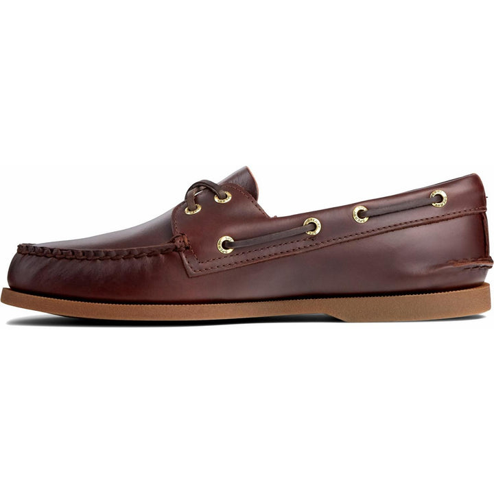 Sperry Authentic Original Leather Boat Shoe Amaretto