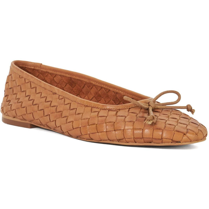 Dune Heat Ballerinas Tan