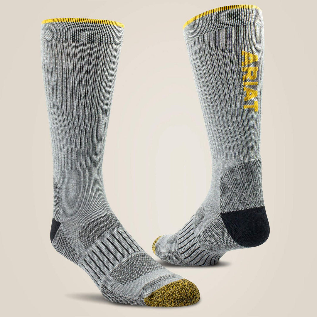 Ariat High Perform TEK Work Sock 2 Pack