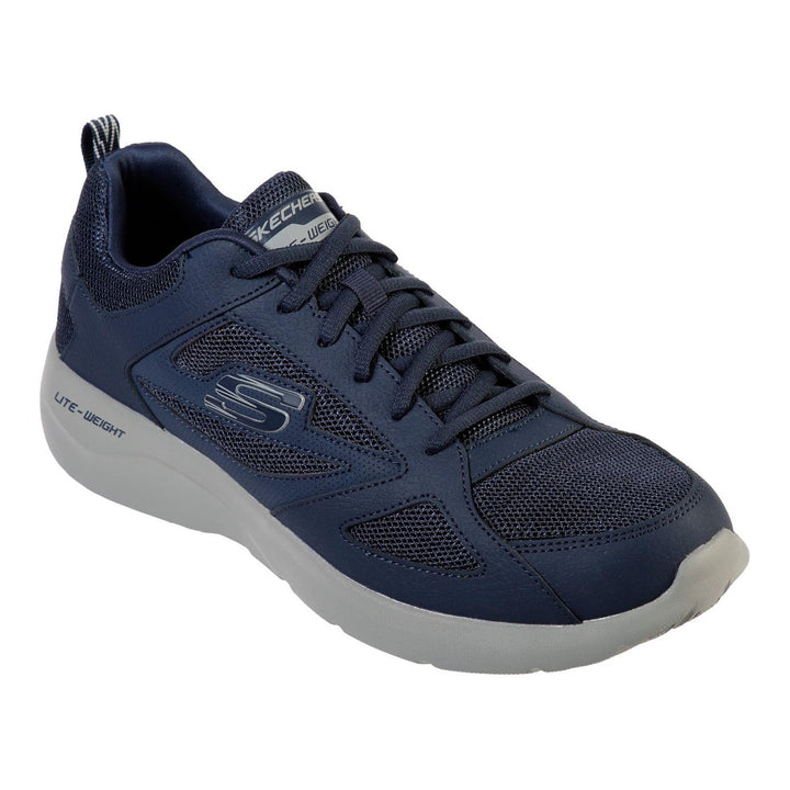 Dynamight 2.0 Lace Up Memory Foam Trainer Navy