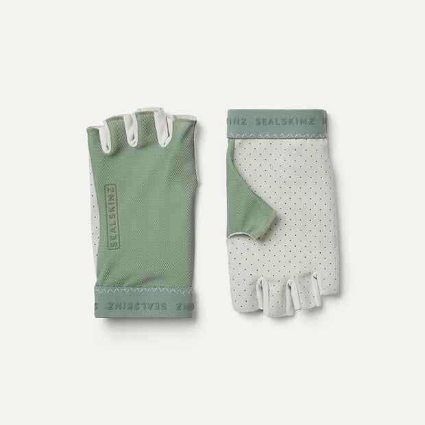 Sealskinz Brinton Women's Perforated Palm Fingerless Glove Green Women's GLOVE
