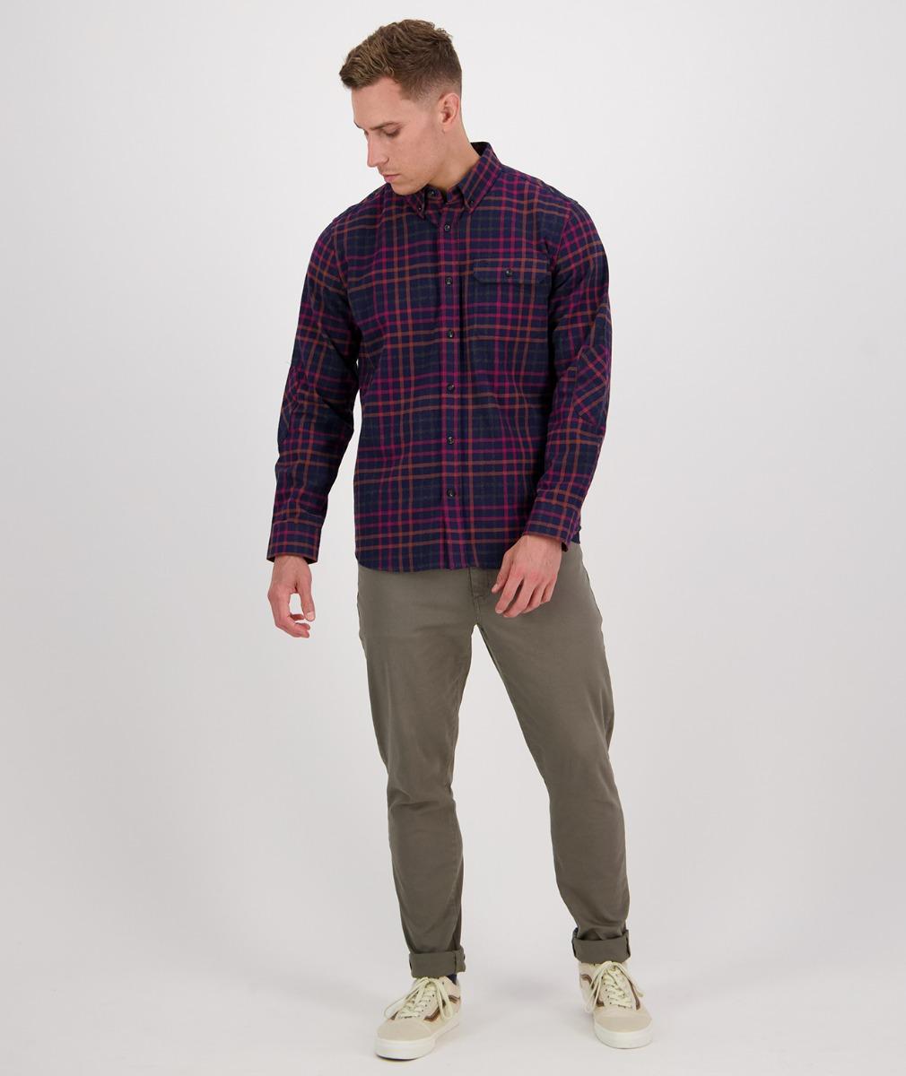 Swanndri Eastcott L/S Shirt Navy