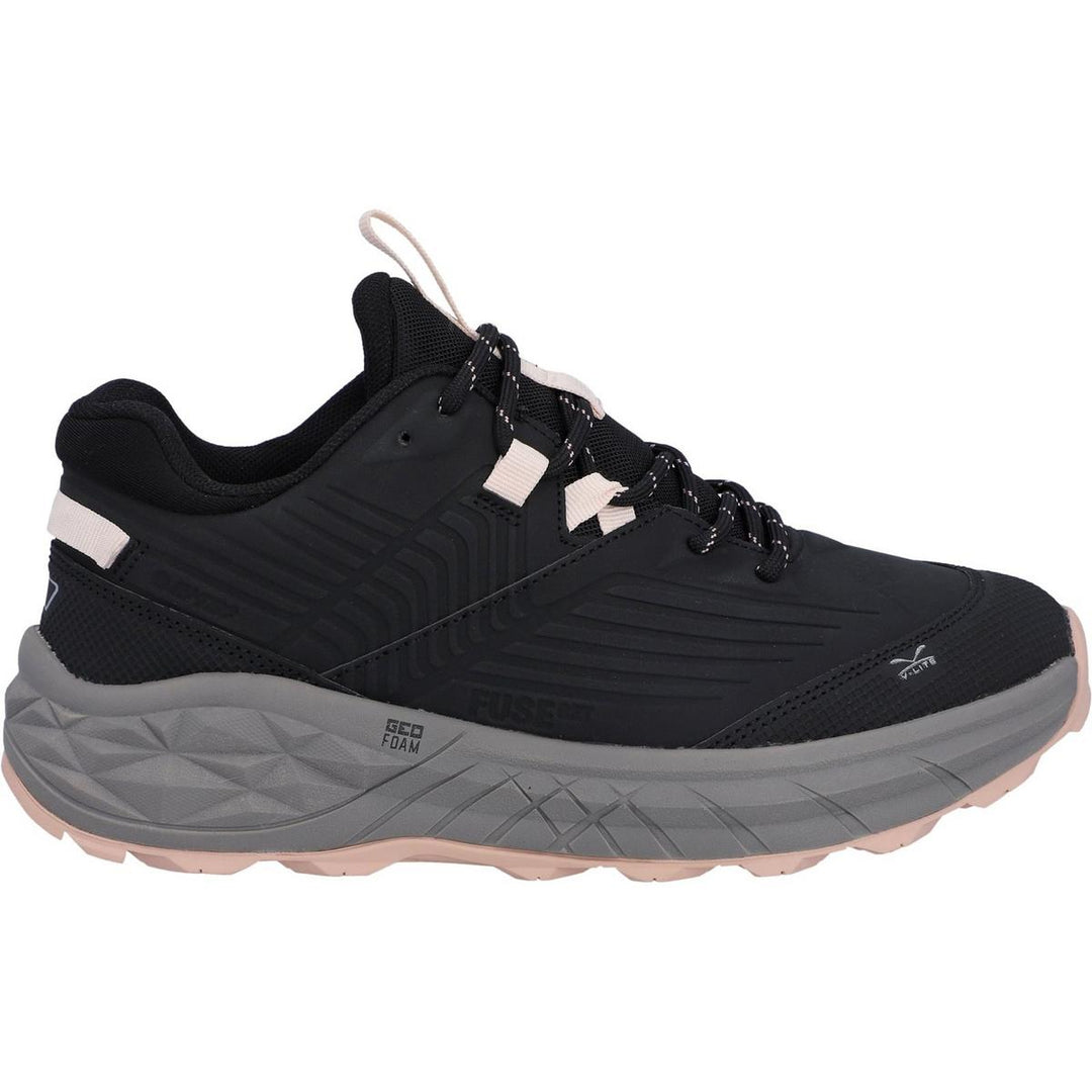 Hi-Tec Fuse Trek Hiking Shoes Black/Steeple Grey/Cameo Rose