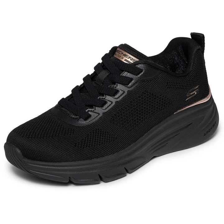 BOBS ARCH FIT ELEV8 Black Engineered Knit