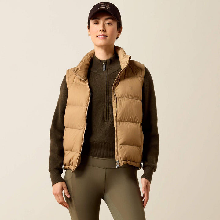 Ariat Ladies Ultrapuff Down Vest Tgrs
