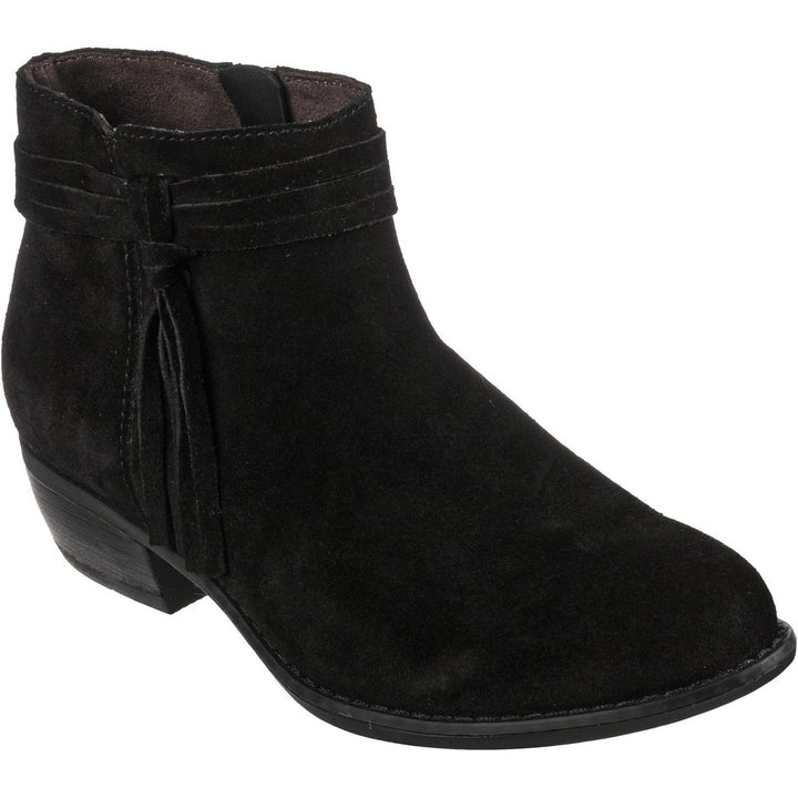 TEXAS MODERN WESTERN Black Suede