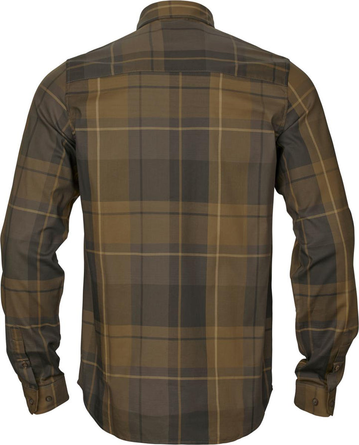 Harkila Akse L/S Shirt Willow green check