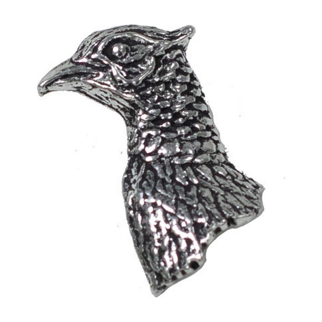 Bisley Pewter Pin No.53 Small Pheasant's Head
