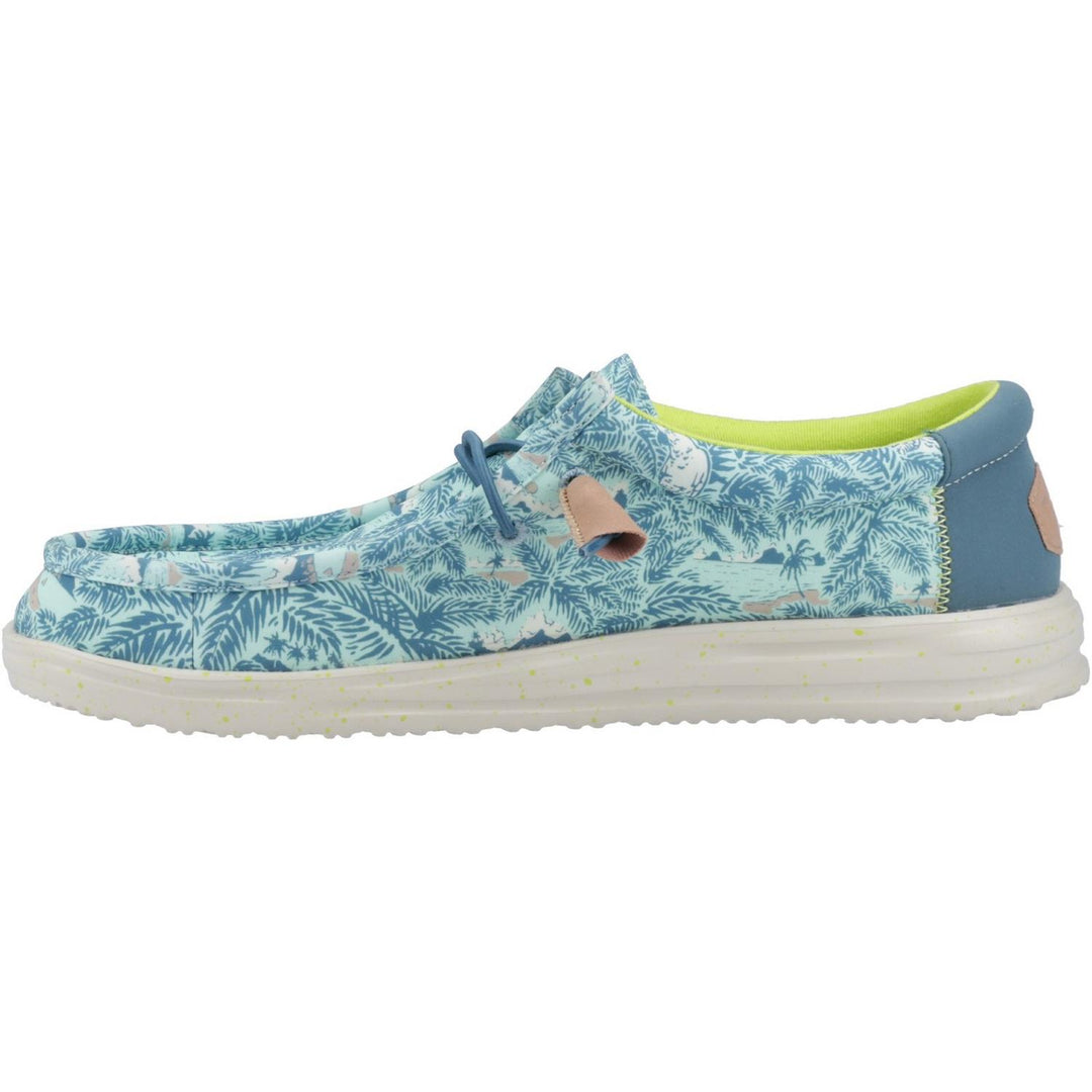 HEYDUDE Wally H2O Tropical Shoe Blue Tropical – view 4