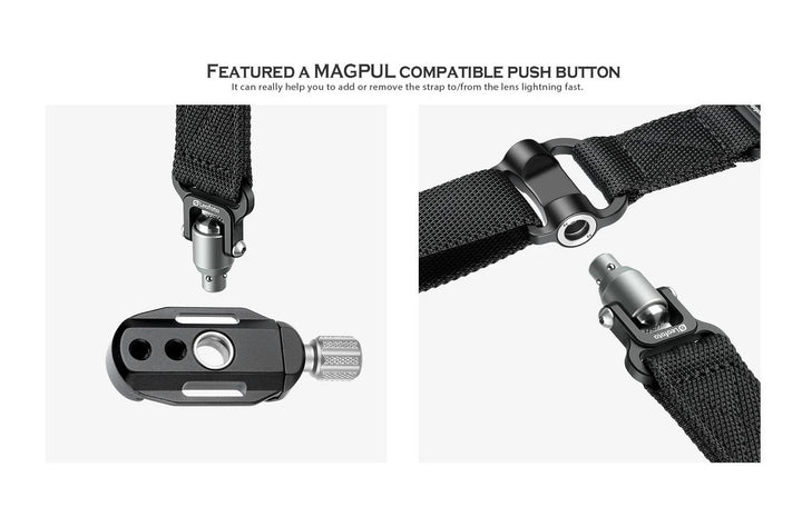 Leofoto SP-01 + DC-22Q QD Camera Strap and Arca Clamp Kit