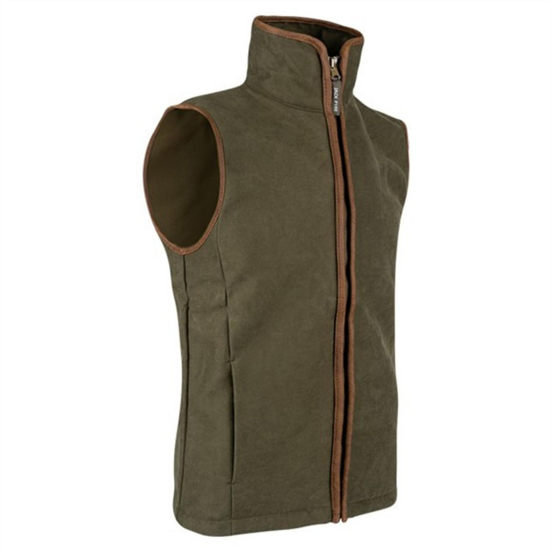 Jack Pyke Technical Moleskin Gilet Dark Olive