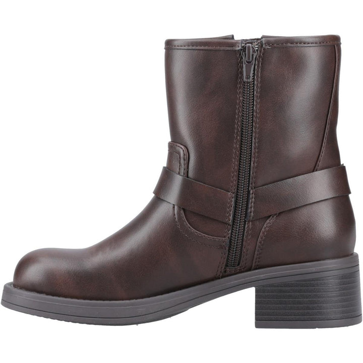 Rocket Dog Nino Biker Boots Brown