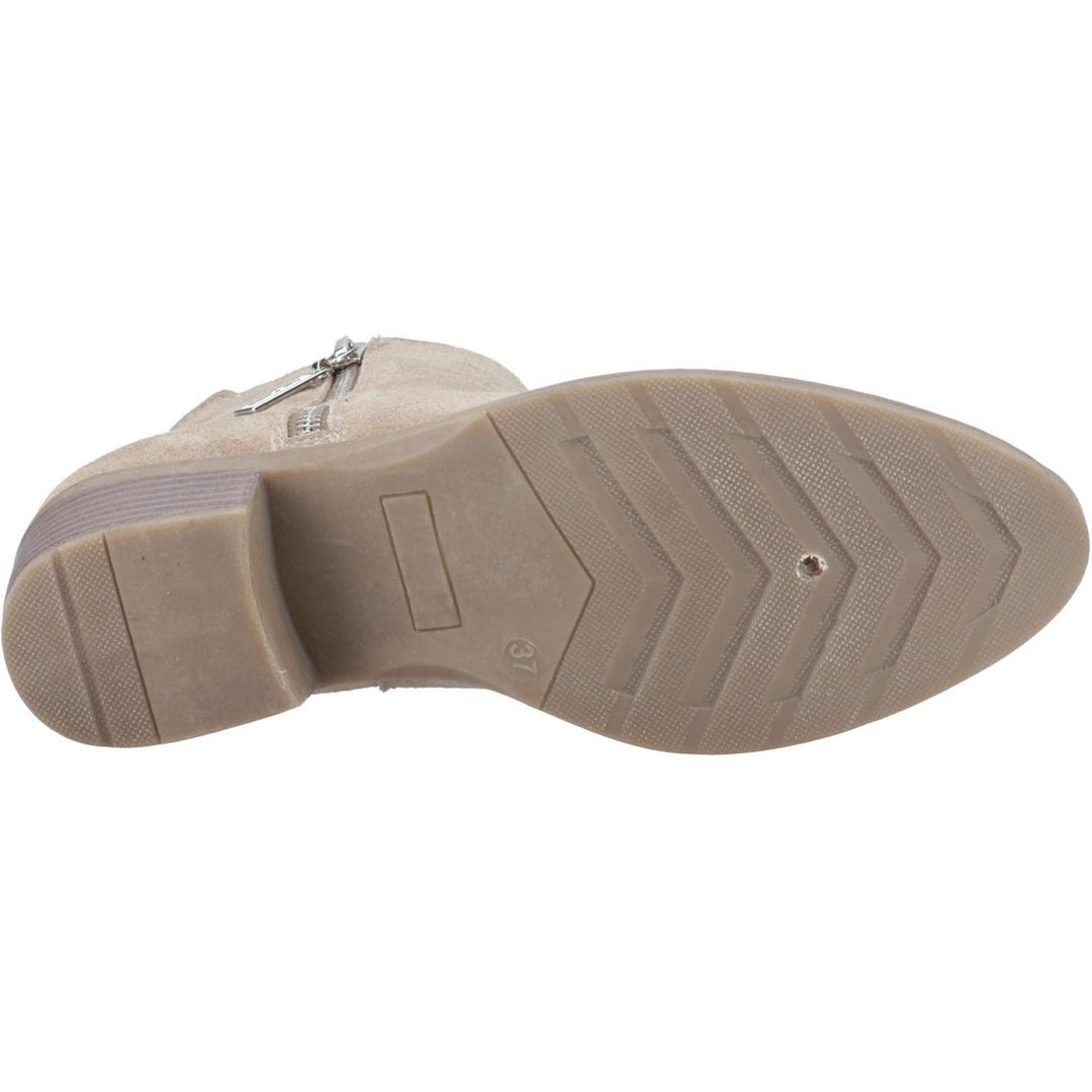 Ingrid Zip Boot Taupe